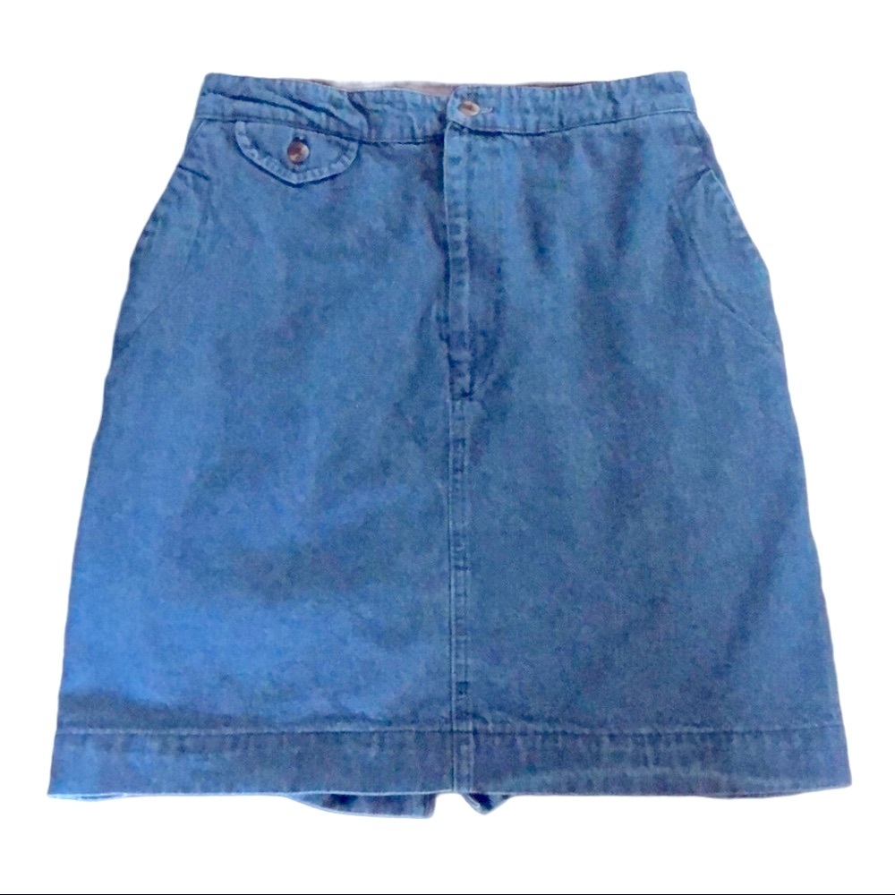 𝅺Vintage Hunt Club denim skirt